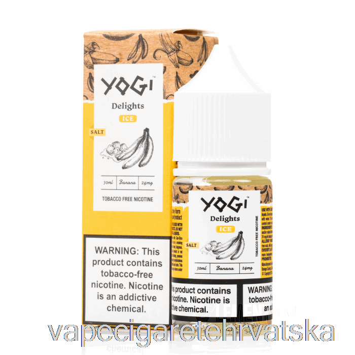 Vape Cigarete Banana Led Soli - Yogi Delights - 30ml 50mg